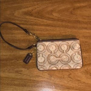 Coach wristlet